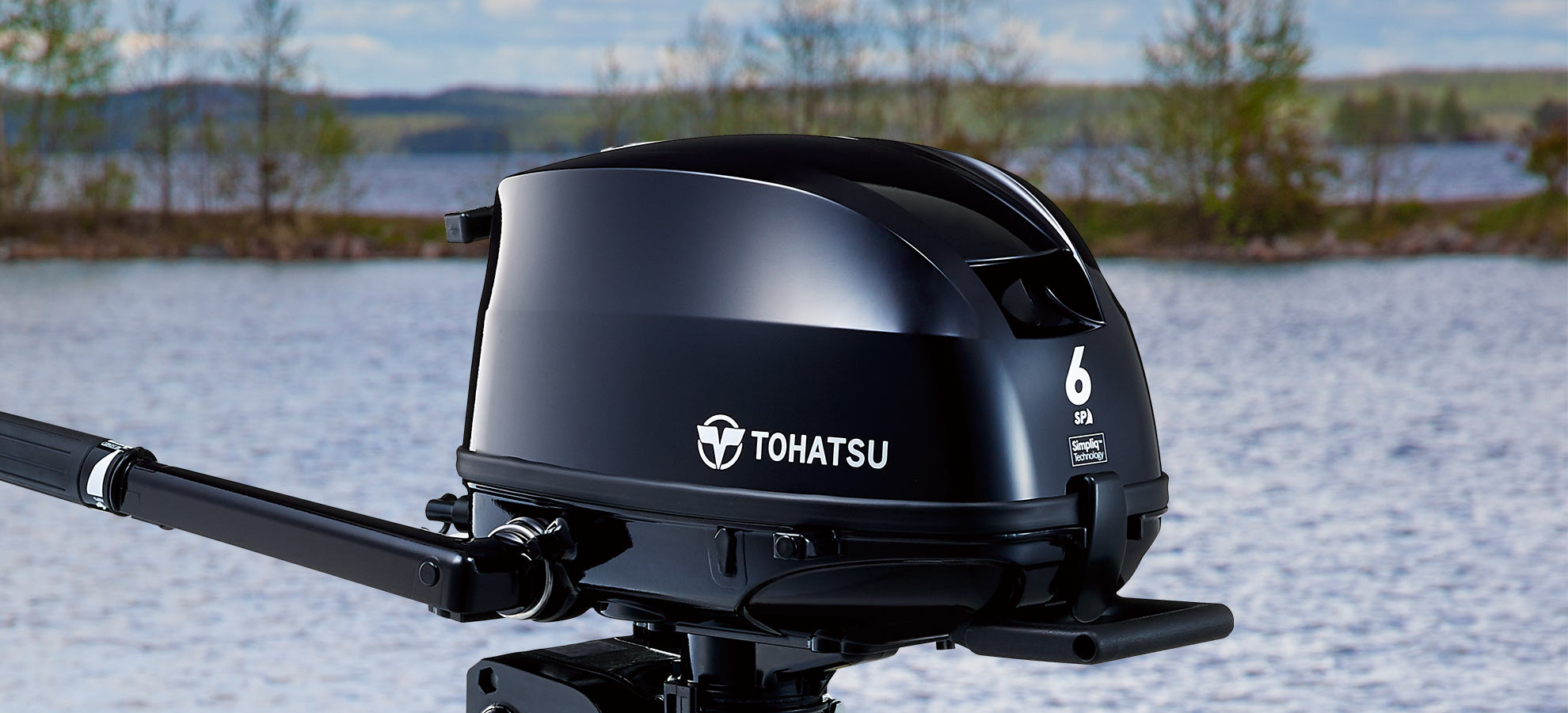 Dzinējs Tohatsu MFS6 DSS ar ārējo 12L bāku - Komplektā motorstundu skaitītājs!