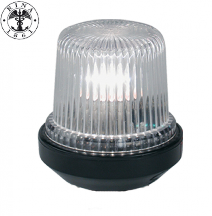 Signal light - black 12 V, 72mm height, 58mm diameter