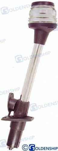 plug-in all round light 24" black Ba15d 12V 10W