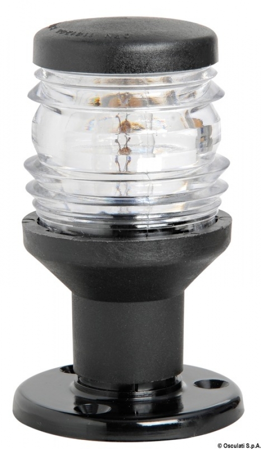 Utility 88 черный / 360 ° причальный навигационный фонарь 12V 5W D52mm