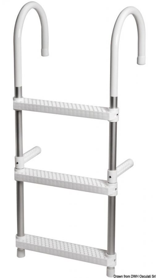 Eco ladder foldable, folding 4 steps