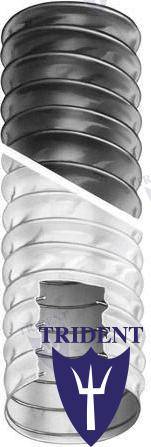 ventilācijas cauruļvads balts 4'' d102mm 15m