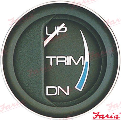 Trim level indicator gauge - 12V, Mercury,Marinier, Mercruiser , Volvo Penta