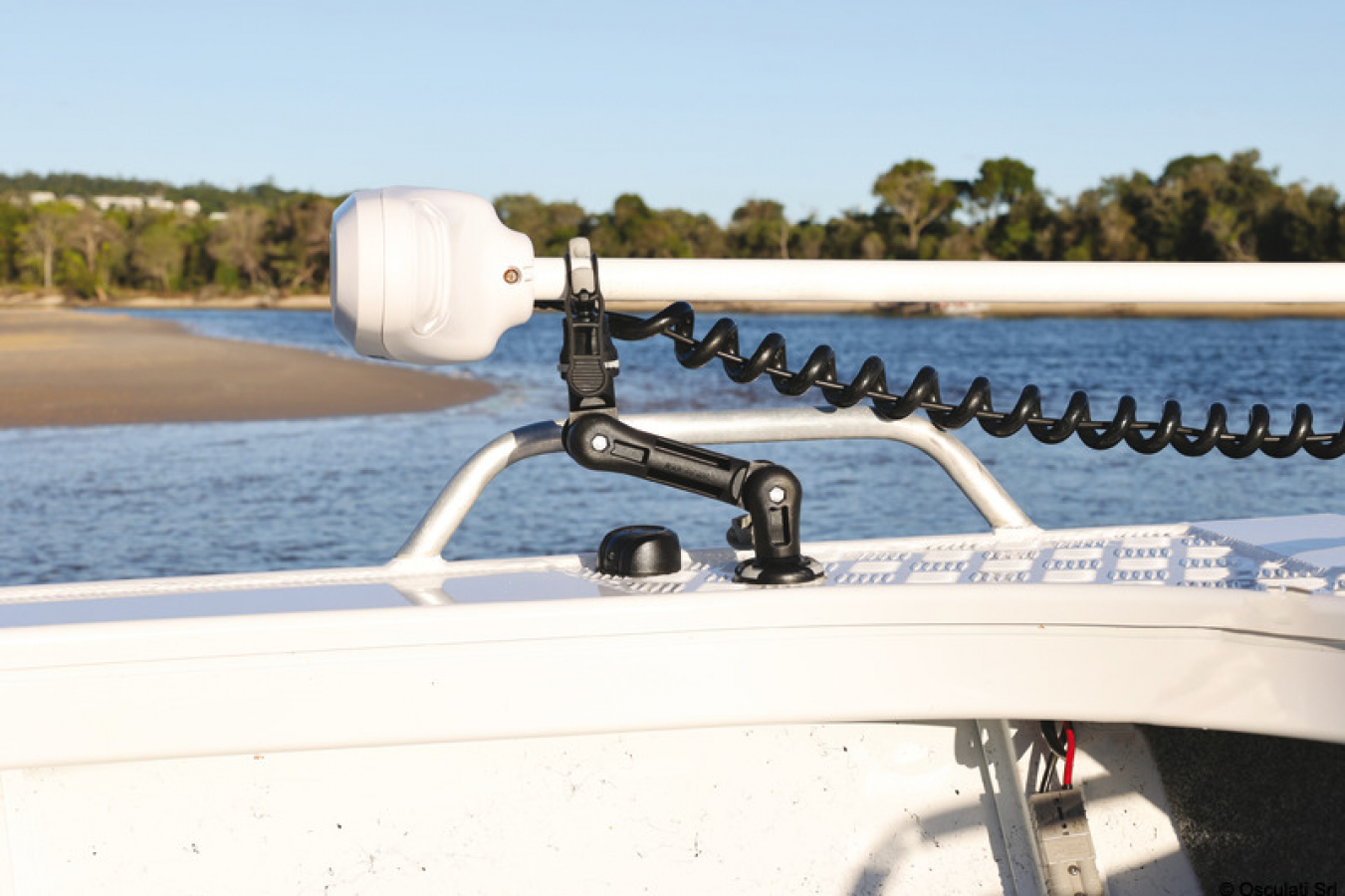 Trollinga motora galvas turētājs RAILBLAZA 02-4158-11