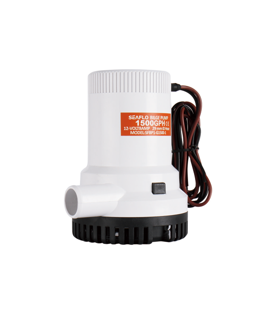 Bilge pump  12V 8A 1500GPH 5700 l/h 29mm