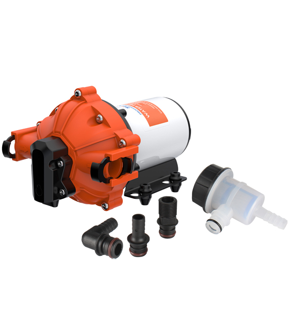 diaphragm fresh water pump 12v serie 52 12V 4,3Bar 15L/min with automatic switch