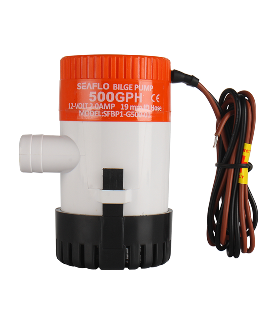 Водяной насос 12V 500GPH 1900 l/h 2.2A 19mm