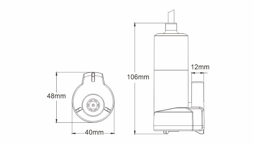Ūdens sūknis 16l/min 12V