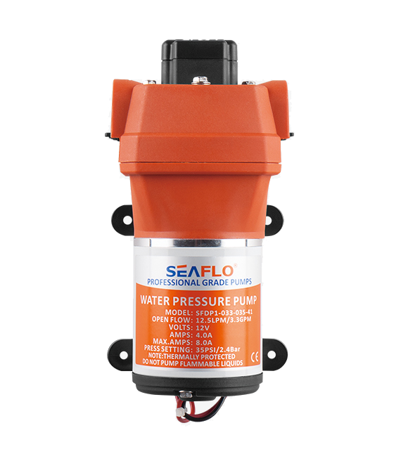 Saldūdens Ūdens sūknis ar automātisko slēdzi 12V 3A 10L/min 1,2bar 17psi