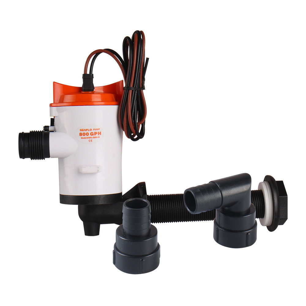 Ūdens sūknis LIVEWELL 800GPH 50l/min 12V 4A Izeja 19mm - zivju kastēm - Seaflo SFBP1-G800-05