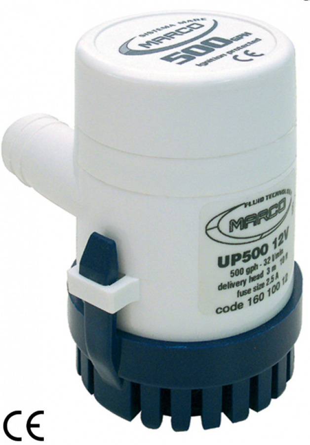 Трюмный электрический насос MARCO 500 GPH 12 В 32л / мин 2.5A