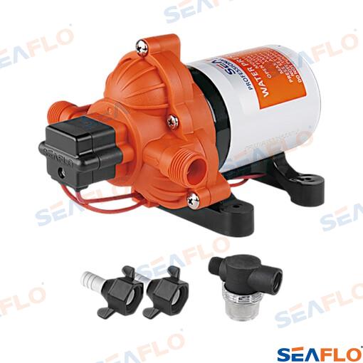 Мембранный насос для пресной воды серии 33 12 В 11,6 л / мин 3,1 бар 45psi