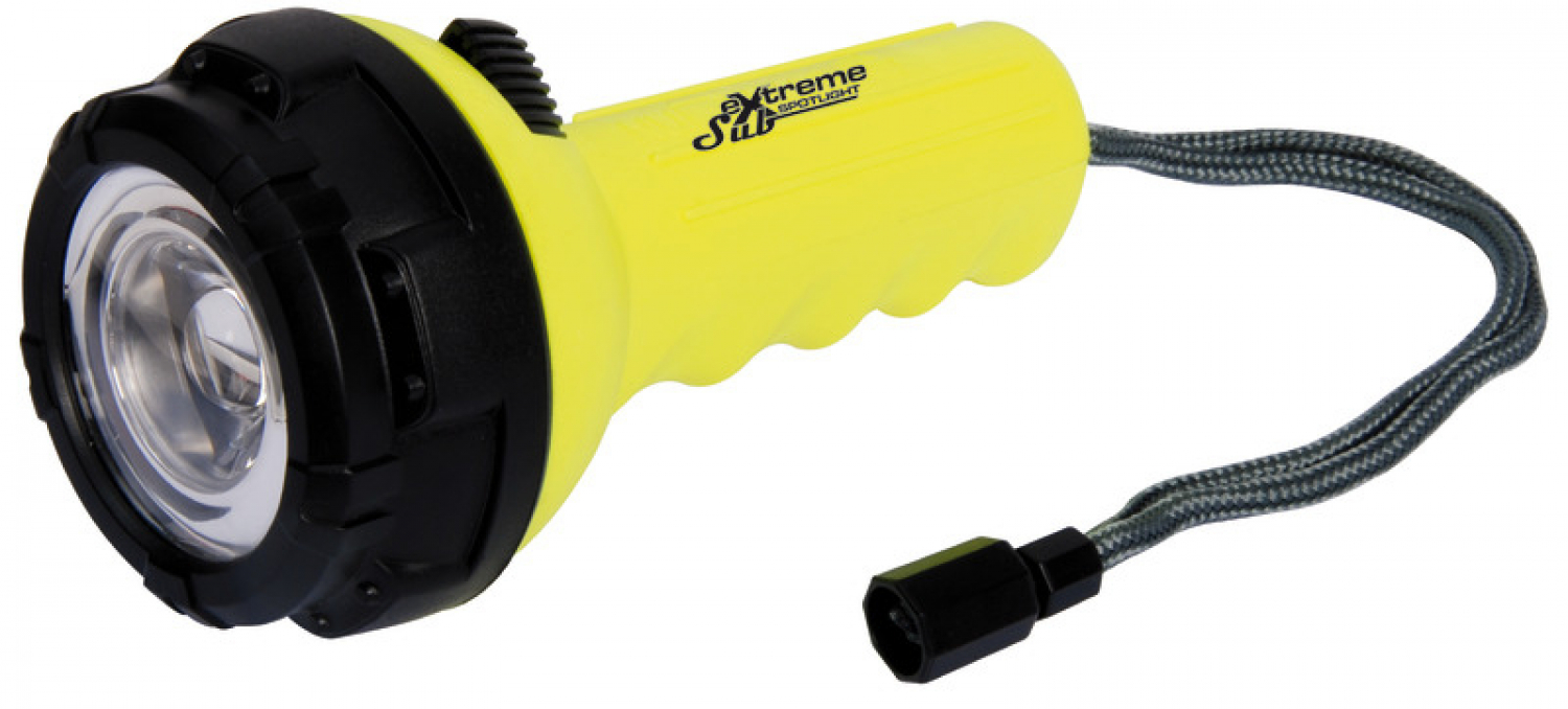 Waterproof LED torch up to 30 meters depth (2 pcs C batteries not included) 300 Lumen Cree