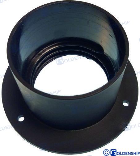 hull end fitting Ø50mm black