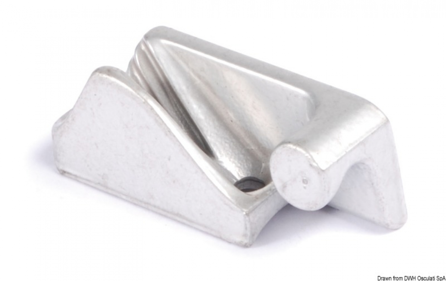 Тросовый замок CL217MK2 алюминий правый