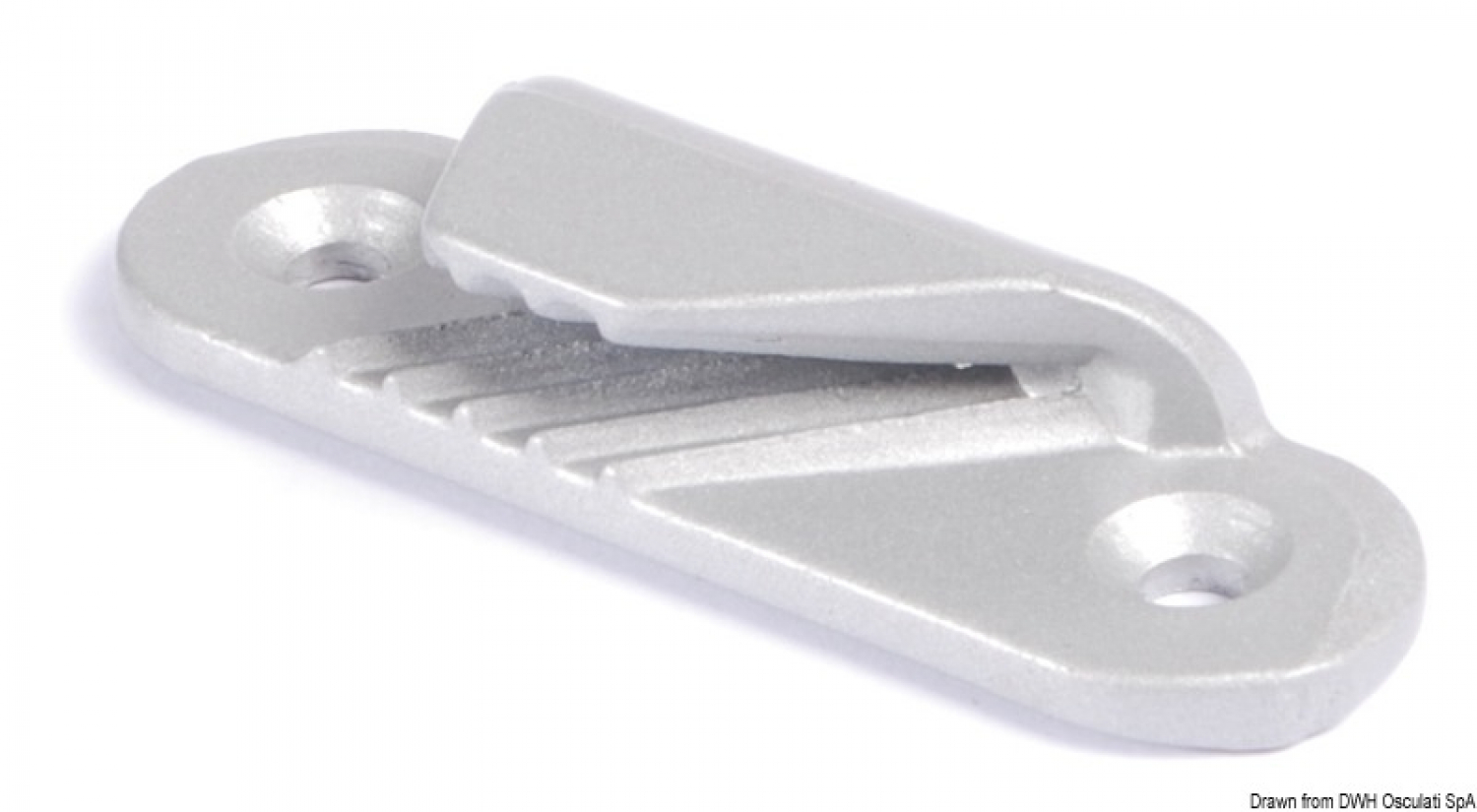 Virves fiksators CL258 aluminijs kreisais D.3-6mm