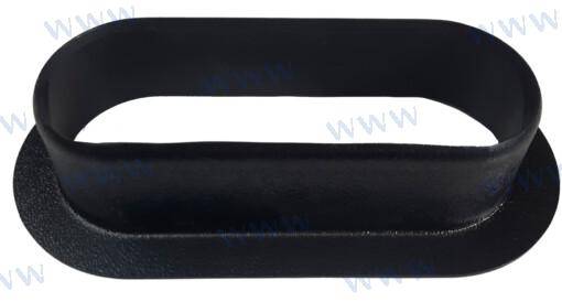 adaptador oval tubo 125mm