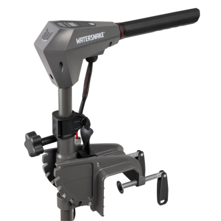 Watersnake Prime Brushless Electric Motor - 70lb torque/power - 36 feet length - 12V - dark gray