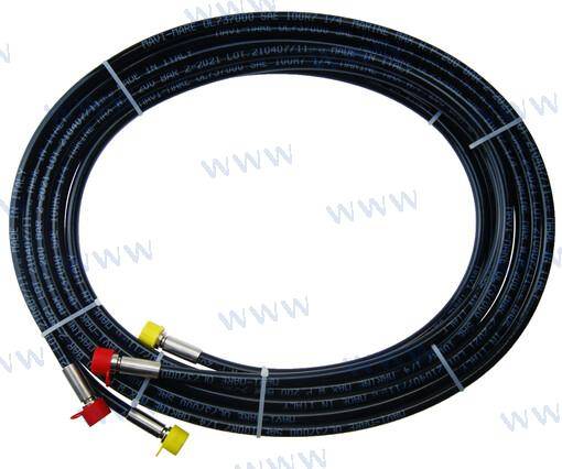 kit hoses sae 100 r7 1/4 - 6.10 m (2pcs)