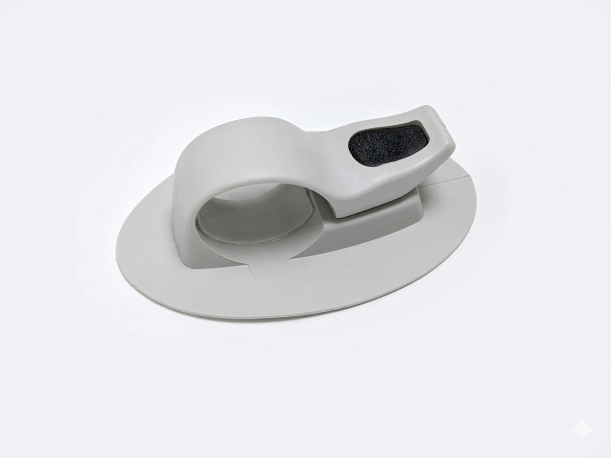 Paddle holder 678 PVC grey