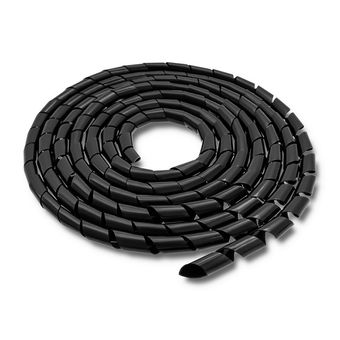 Cable organizer - black d.20mm L10m